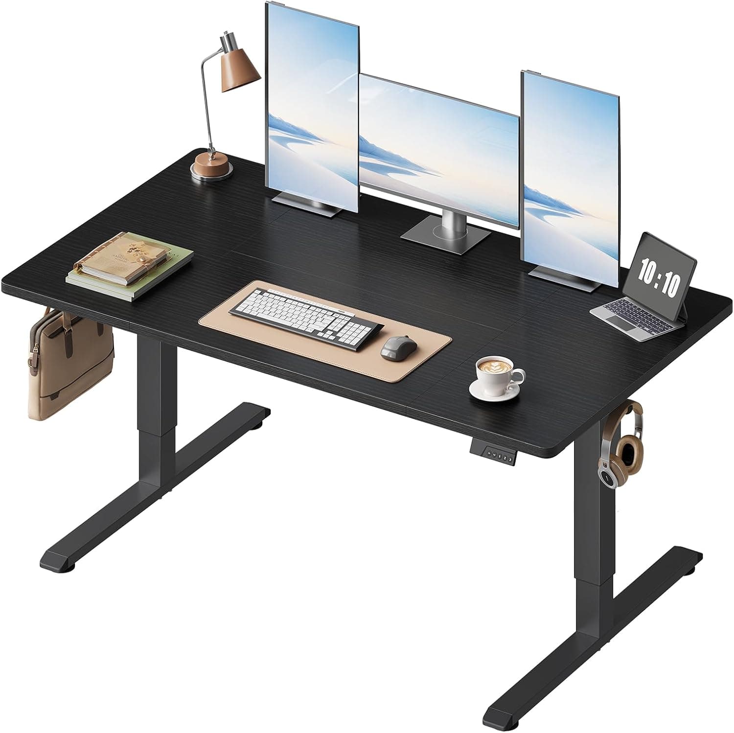 WOLTU Elevable 160 × 75 cm negro