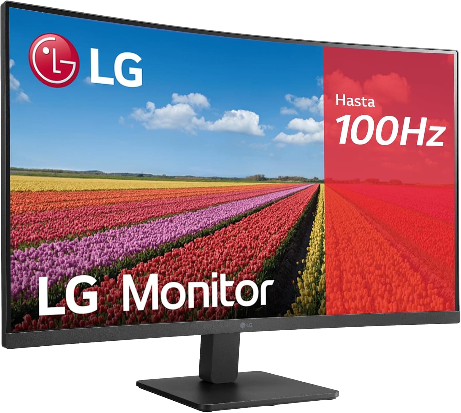 LG Monitor 32MR50C-B - 32'', VA, FHD, 100 Hz, NTSC 72%, Negro, fotografía 1