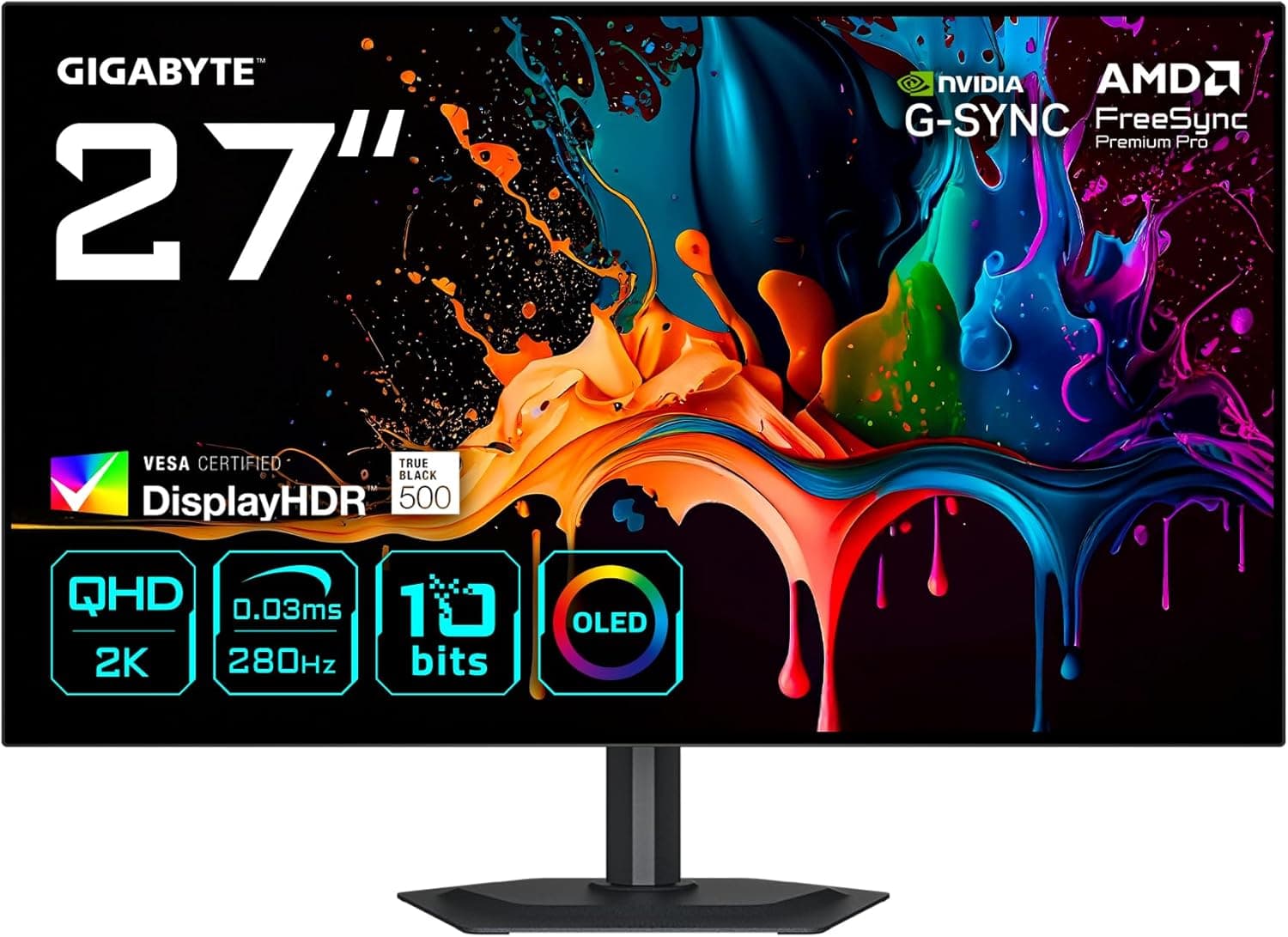 Gigabyte MO27Q28G, fotografía 1