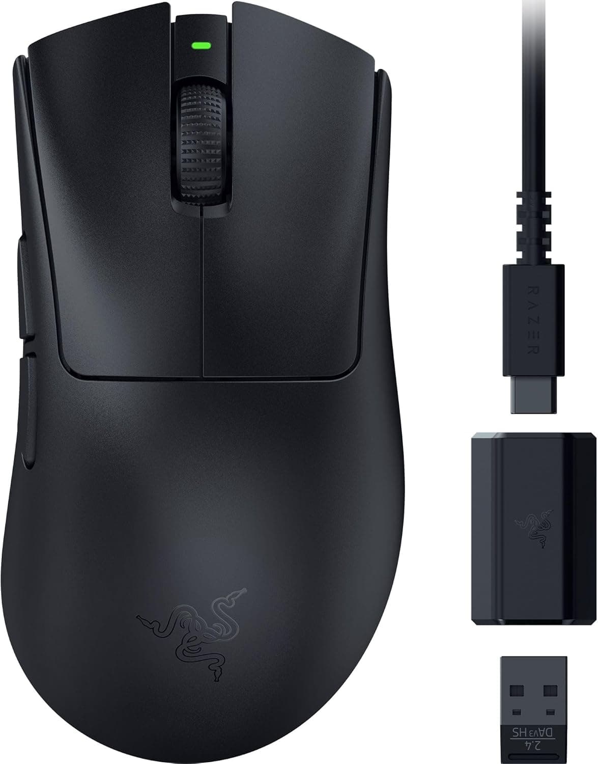 Razer DeathAdder V3 HyperSpeed · negro, fotografía 1