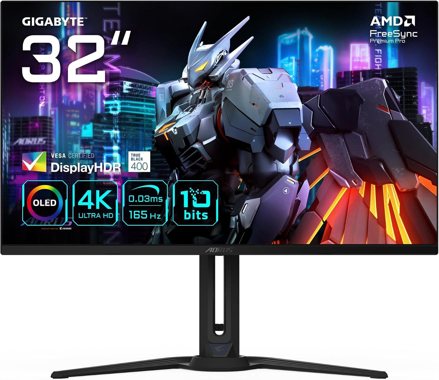 AORUS FO32U, fotografía 1