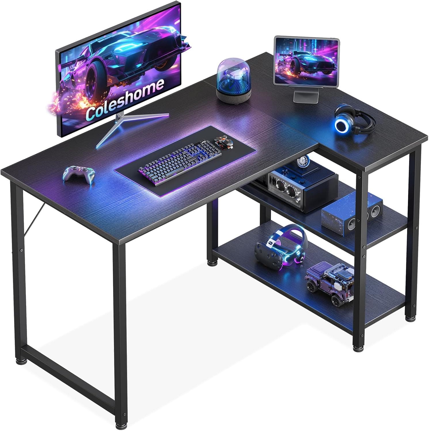 Coleshome Gaming en L reversible 100 × 70 cm, fotografía 1
