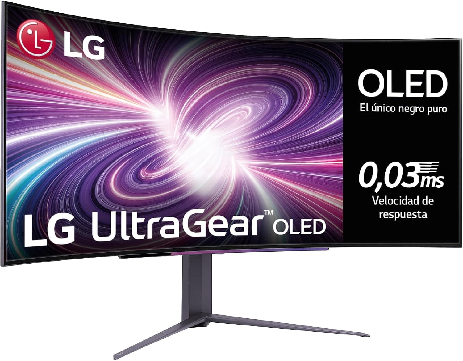 LG 45GS96QB-B - Monitor Gaming Ultragear, Panel OLED, WQHD, 240 Hz, 45", fotografía 1